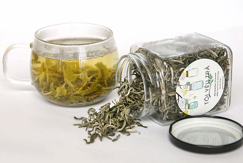 trà xanh shan tuyết vụ xuân