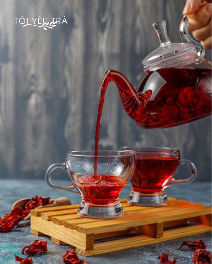 Lợi ích sức khỏe của trà Hibiscus và hướng dẫn pha trà đúng cách
